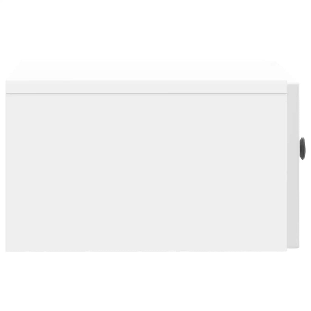 Armadio da Notte 2 pcs Bianco Lucido 49 x 34,5 x 20 cm 897944