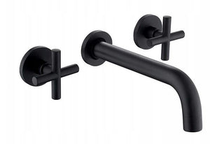 Rubinetto Da Incasso Rea Exit Black Mat