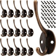 Set di 16 Haken a Parete Vintage per Bagno, Cucina e Salotto