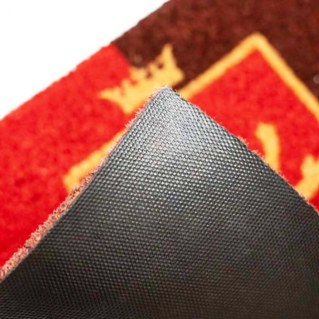 Zerbinetto Decorativo Stemma Grifondoro 43x63cm Antiscivolo Rosso Harry Potter