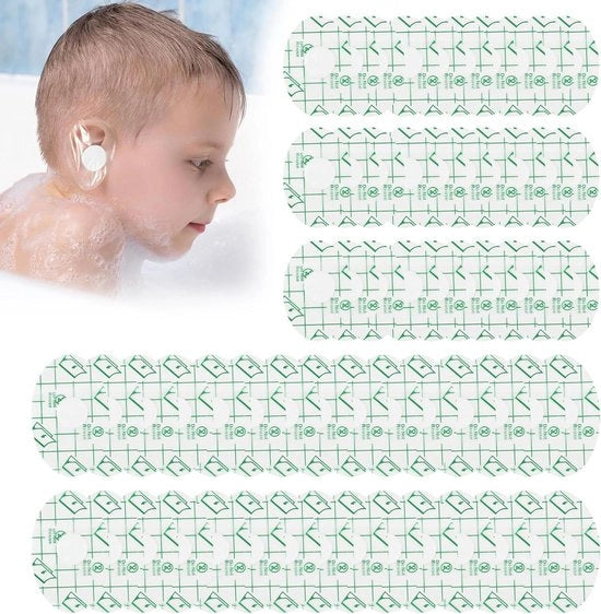 60 adesivi acustici idrorepellenti per bambini e adulti con dischi di gomma