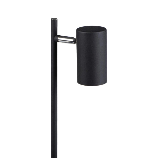 Lampada da tavolo nera regolabile EVALO TL GU10 10W Kanlux