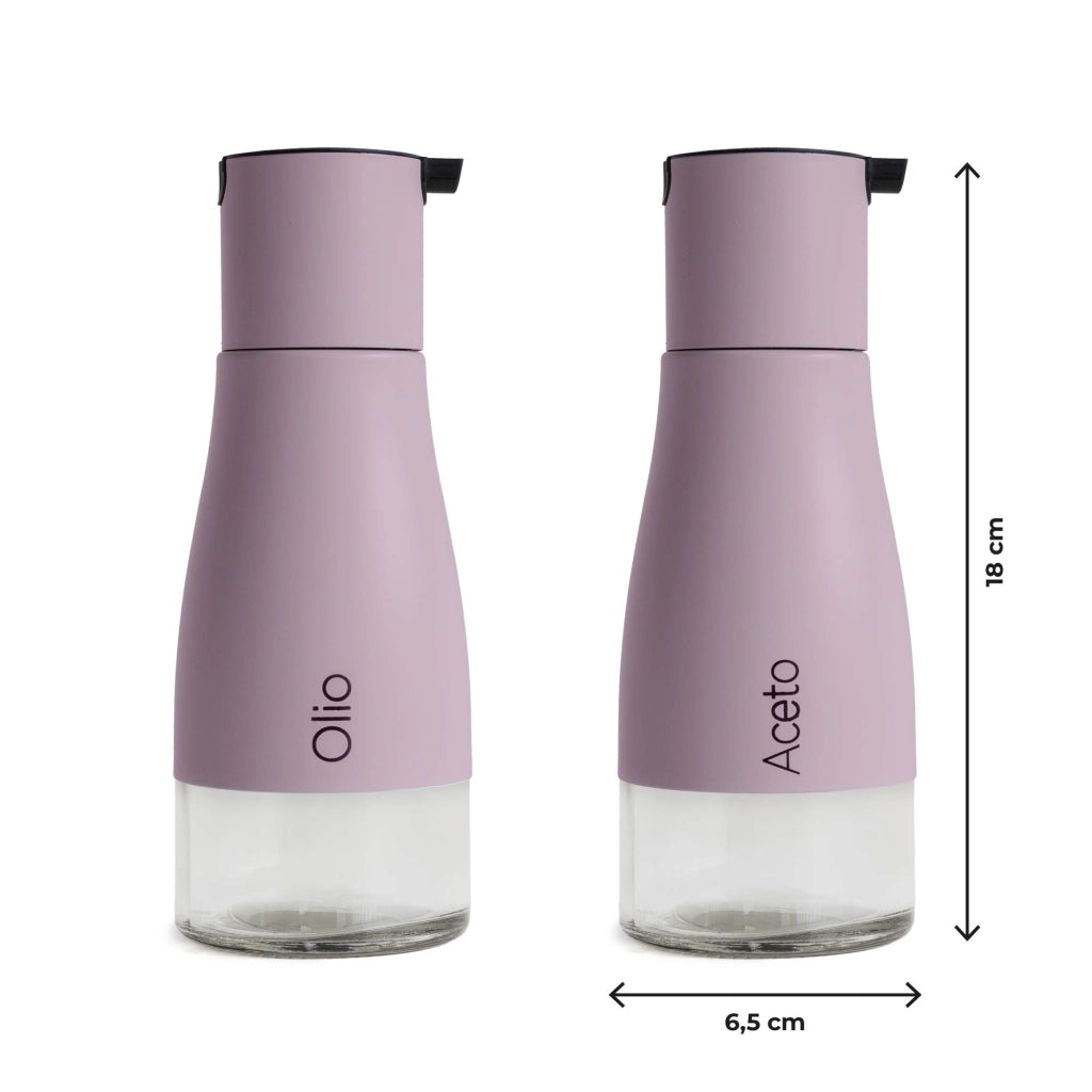Set Condimento 4 Pezzi Olio Aceto Sale Pepe Vetro Acciaio Certificato Per Alimenti Organizzatore Acciaio Inox Con Stand In Metallo Condimenti Tavola Oliera Saliera Dispenser Tavola Organizer Porta Spezie Barattoli Contenitori Glicine