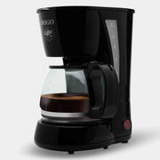 Macchina caffè americano elettrica a goccia, caraffa vetro termoresistente 0,6L, filtro permanente 650W 4 tazze - SOGO