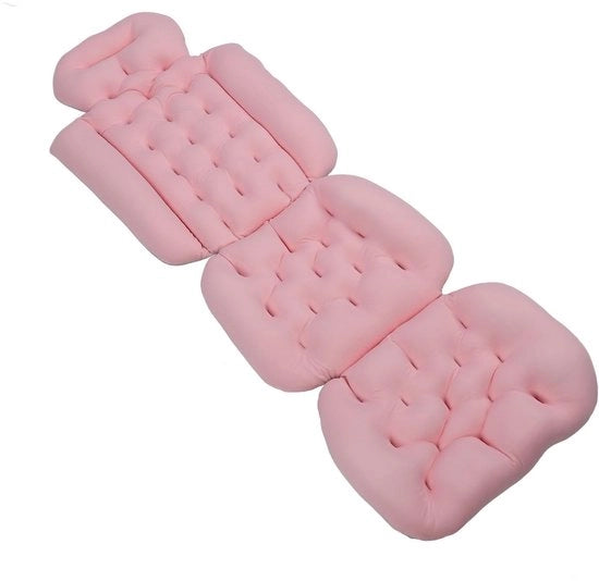 Cuscino da Bagno Ergonomico - Antiscivolo - Rimovibile - Lavabile - 122 cm - Utilizzo Comodo - Matita da Bagno