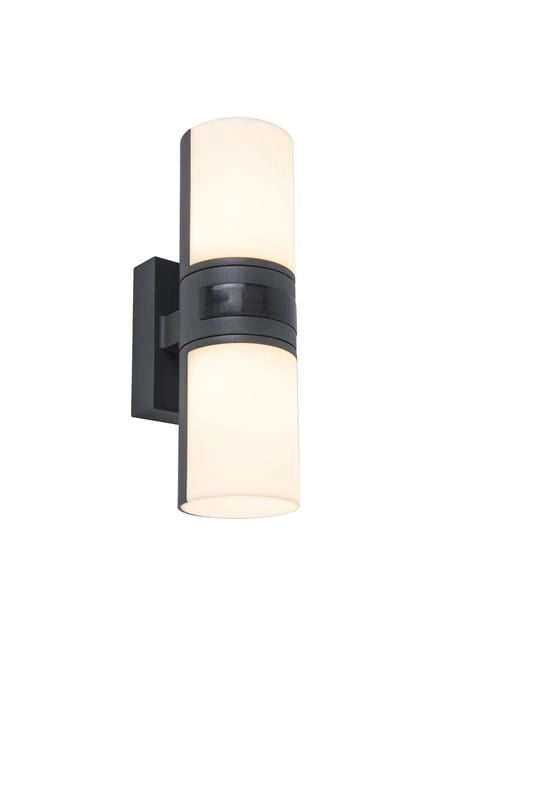 Applique esterna CYRA LED 15W sensore antracite Lutec