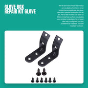 Set di riparazione guanti perfetto per compatibilità - Vervangingsparti - Lega di alluminio - Adatto per S4 RS4 B6 2002-2008 - Numeri di riferimento 8E1880302B/8E1857124A24A/8E1880302E - Duraturo e resistente agli urti