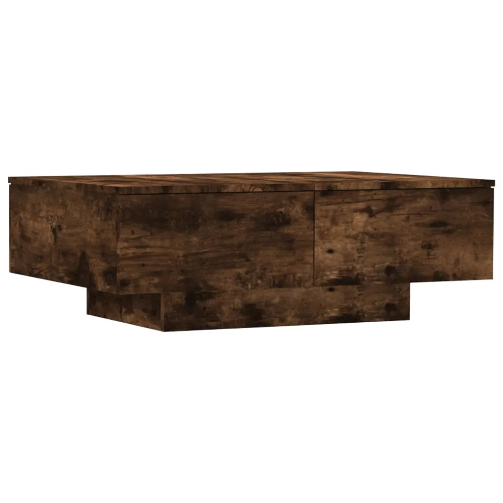 Tavolino da salotto | Tavolino da caff¨¨ | Tavolino da Soggiorno Rovere Fumo 90x60x31 cm Legno Multistrato