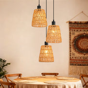 Lampada a sospensione ZMH vintage nera E27 a 3 luci per cucina (lampadina non inclusa)