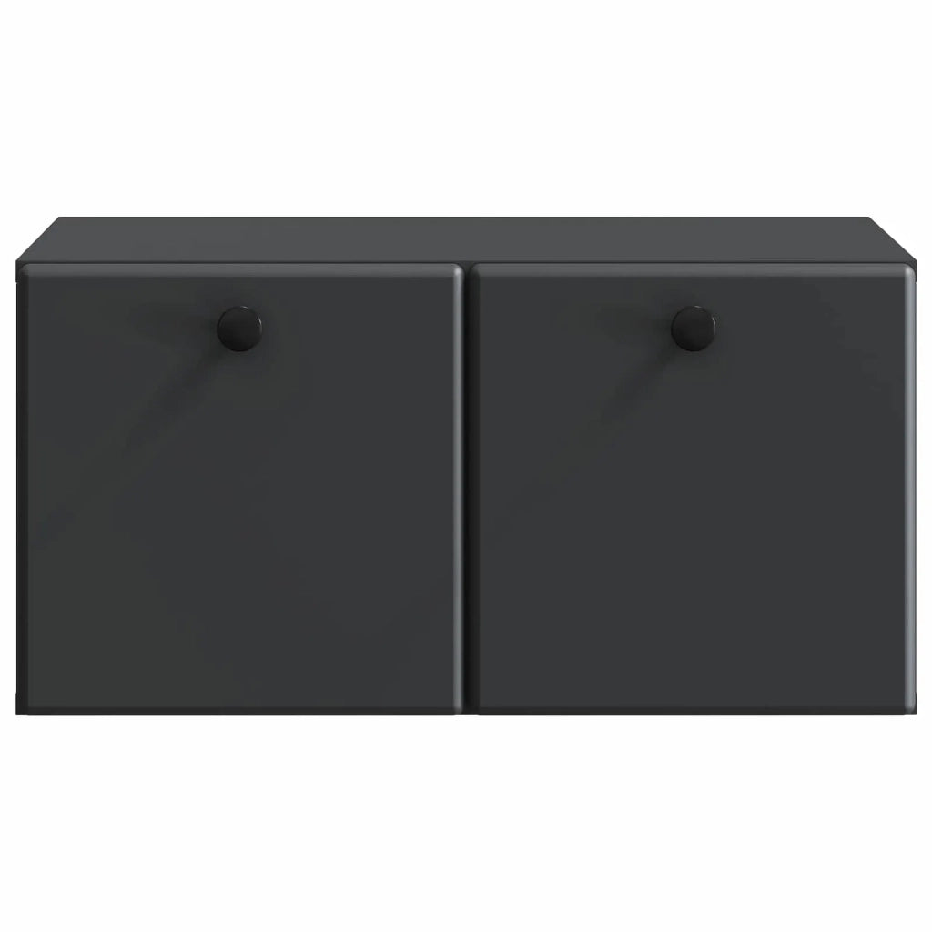 Mobile Porta TV da Muro 59,5 x 41 x 30 cm Nero 899186