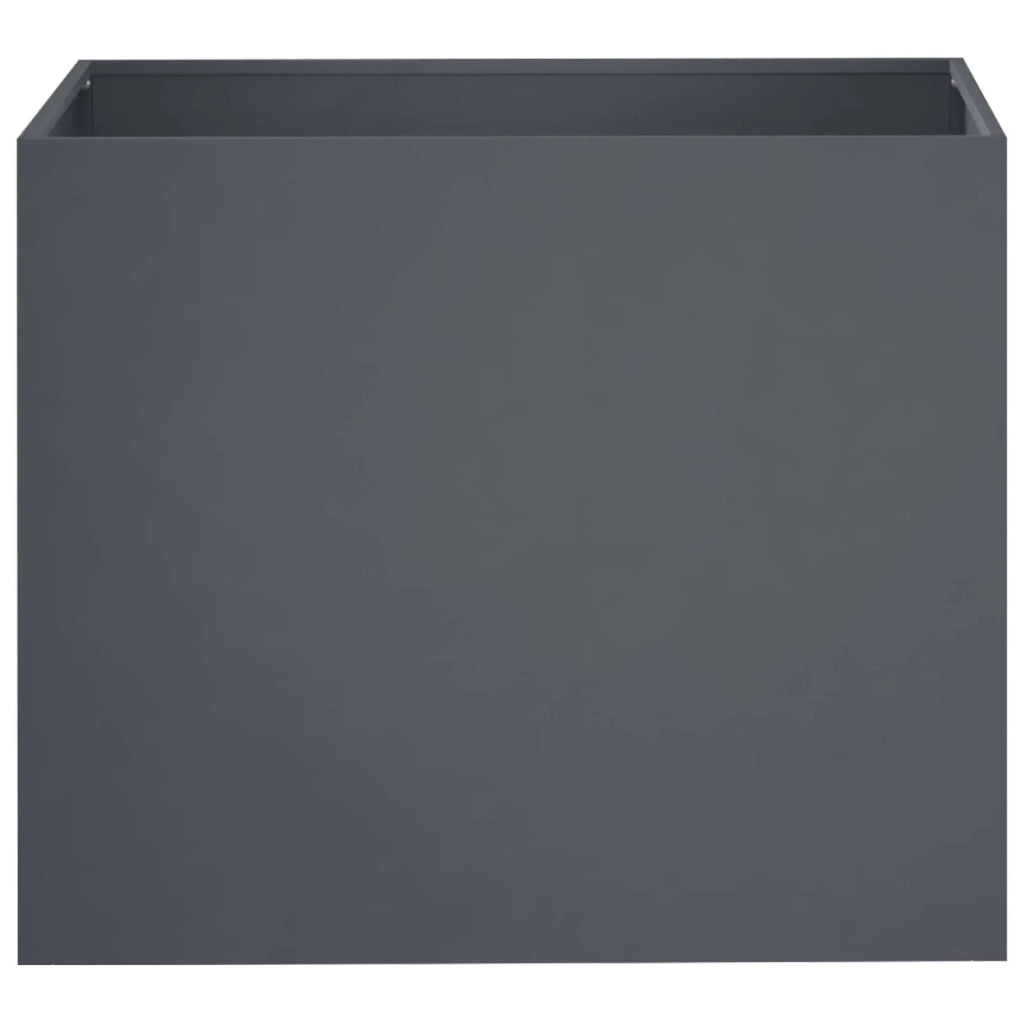 Vaso da giardino Antracite 50 x 40 x 50 cm 8005656
