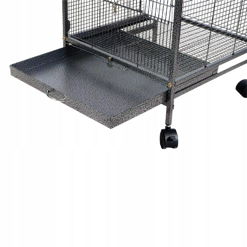 Gabbia metallica per uccelli esotici voliera per pappagalli canarini grande