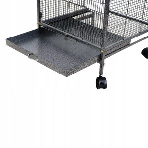 Gabbia metallica per uccelli esotici, voliera per pappagalli e canarini, grande