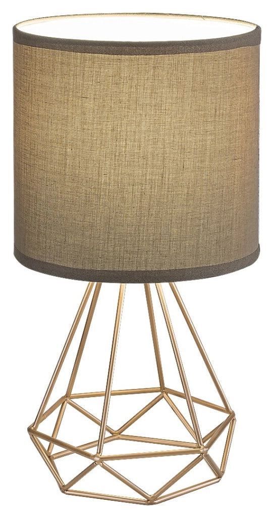 Lampada da tavolo Kinga oro/marrone E14 Rabalux 3017