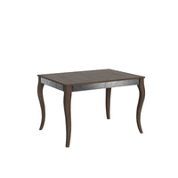 Tavolo Allungabile 120-224x90x80 cm Olanda Iron Noce