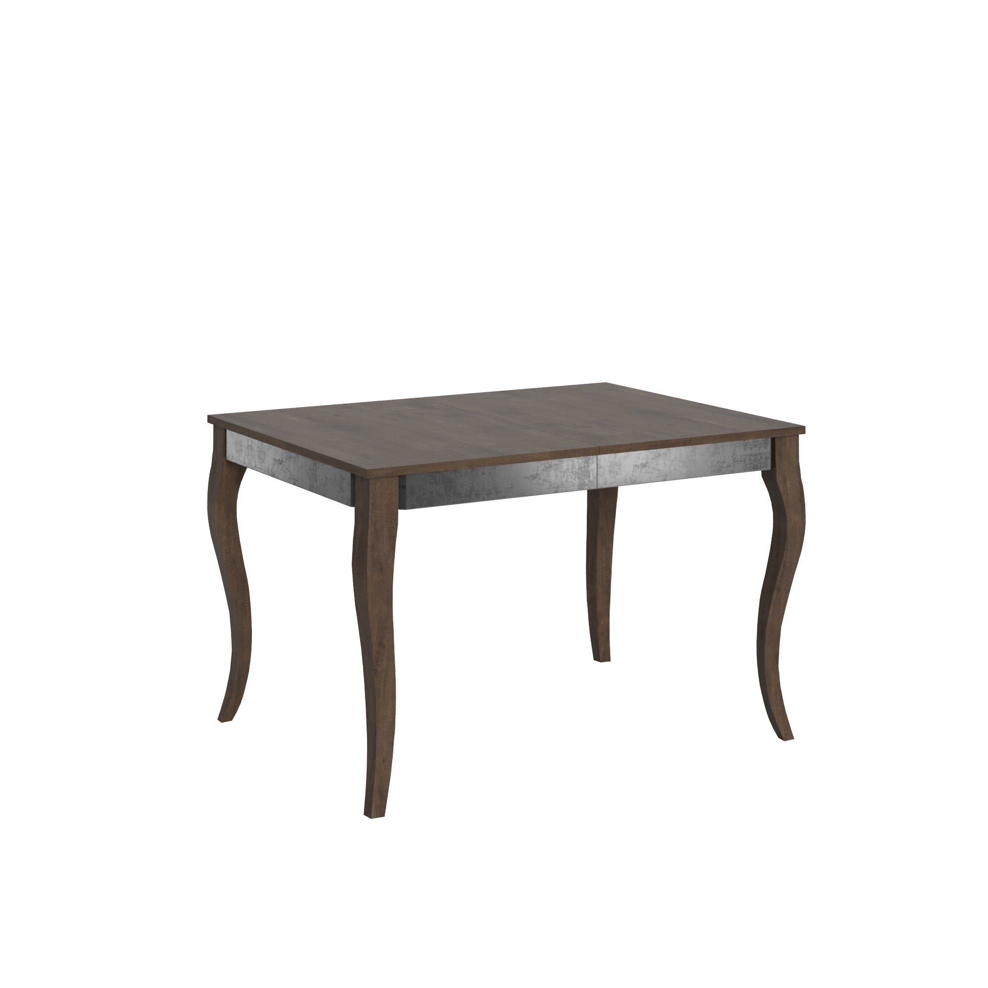 Tavolo Allungabile 120-224x90x80 cm Olanda Iron Noce