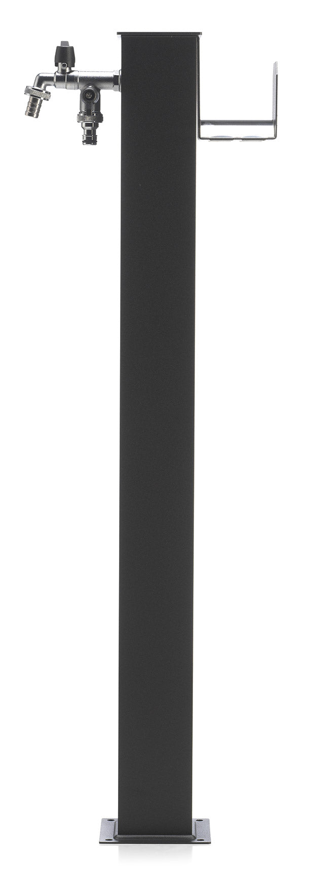 Fontana da Giardino con Doppio Rubinetto Belfer 42/QRR Grigio Antracite