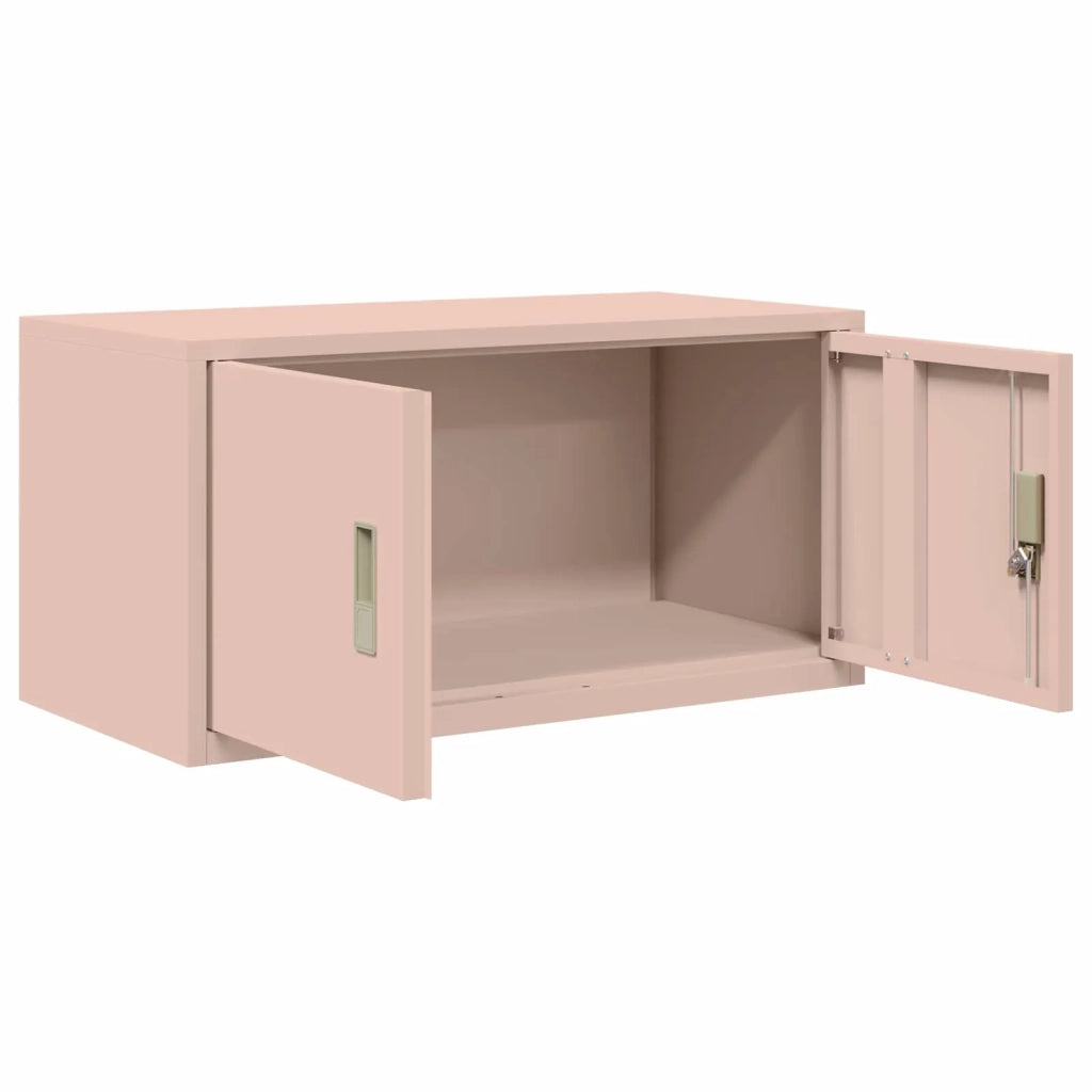 Armadio Rosa 80 x 40 x 40 cm Acciaio 891671