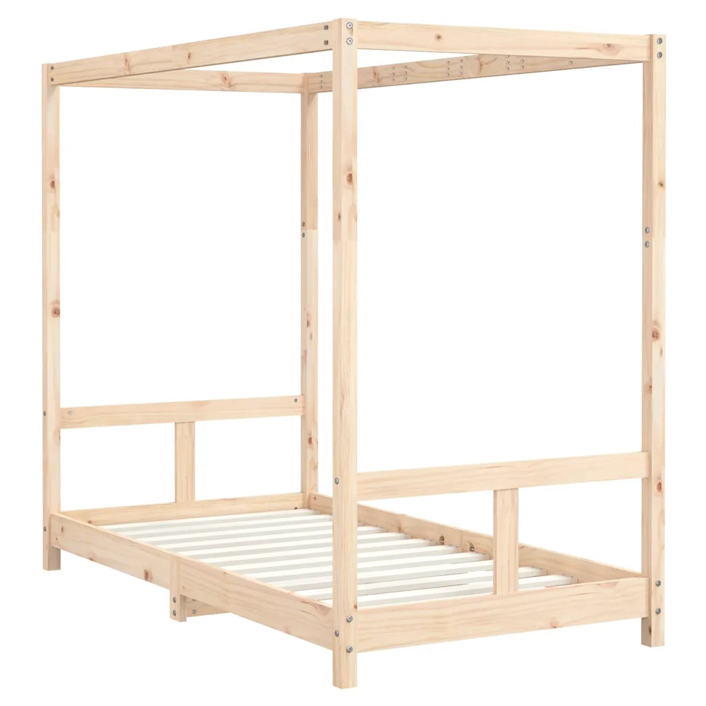 Giroletto per Bambini | Letto Infantile | Lettino 80x160 cm in Legno Massello di Pino