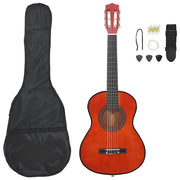 Set Chitarra Classica per Bambini e Principianti 8 pz 1/2 34" cod mxl 69488