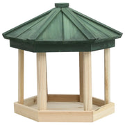 Mangiatoia per Uccelli Ottagono in Massello di Abete 33x30 cm CFW7367813