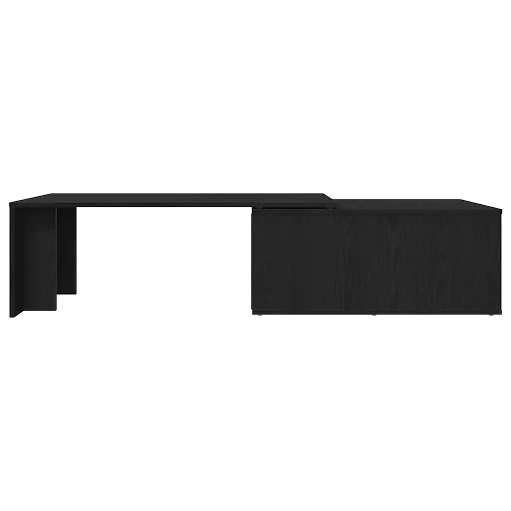 Tavolino da salotto Rovere Nero 150 x 50 x 35 cm 862478