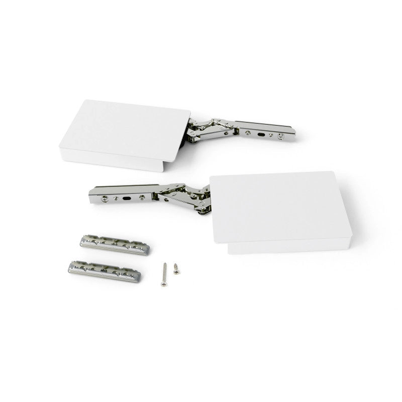 Braccetto per ante a ribalta verso l'alto Altius Lift, Forza 1100-2900 (medium-M), Acciaio e tecnoplastica, Bianco