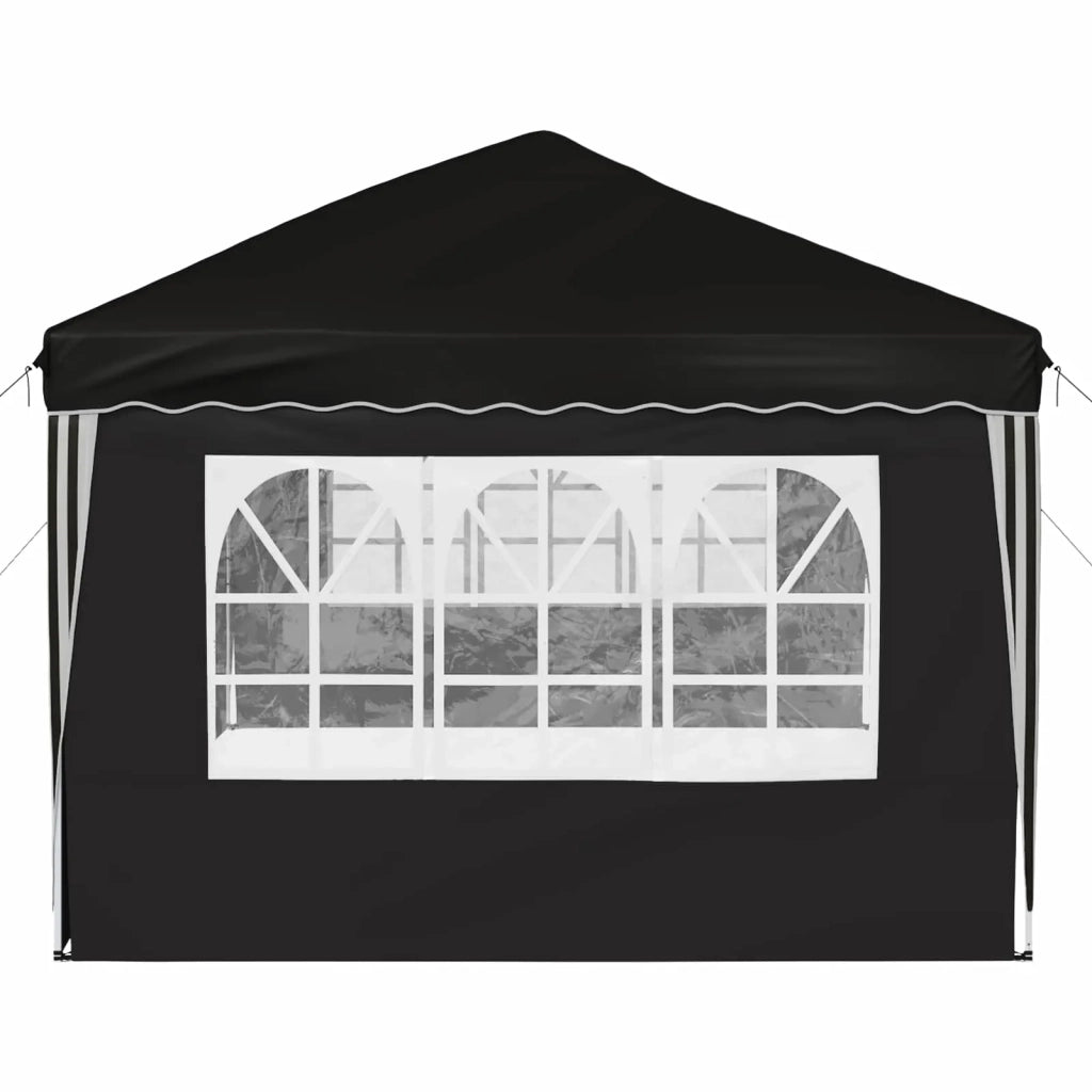 Tenda per feste a pop-up 575 x 289 x 245 cm Nero
