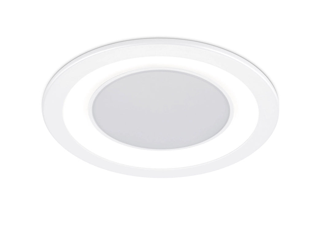 Faretto da Interno a LED in Plastica Bianco Opaco