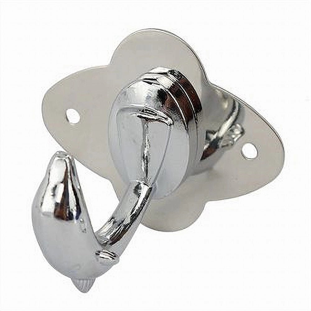 Trade Shop - Appendino Gancio Appendi Porta Asciugamano 1 Posto Bagno A Delfino 7.5 Cm 52178 -