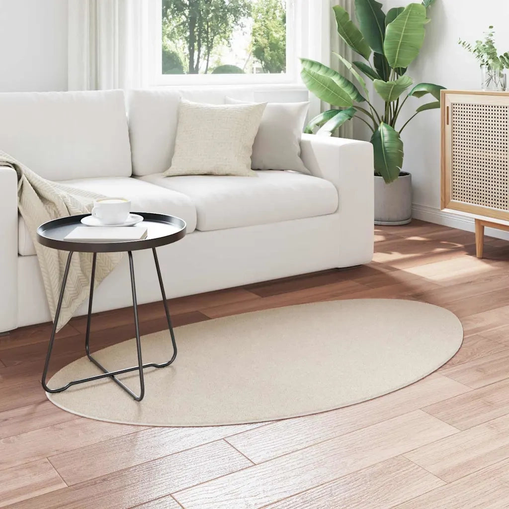 Tappeti per area HUARTE Beige 80 x 150 cm Poliestere 4103663