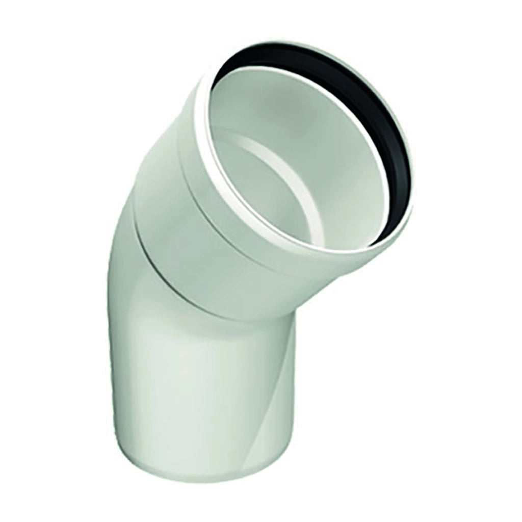 CURVA 45  ° OLIFLEX- Diam. 60- OLIVE- pezzi 1