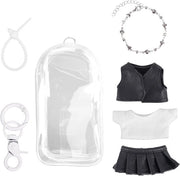Tas da Completamento con Accessori e Decorazioni per Figurine e Pupazzi - Incluso Set di Vestiti - Dimensioni 17cm