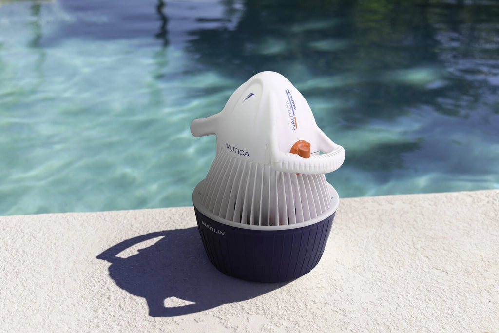 Seascooter Acqua Scooter Elettrico per Bambini 1,6 Km/h Nautica Marlin Bianco