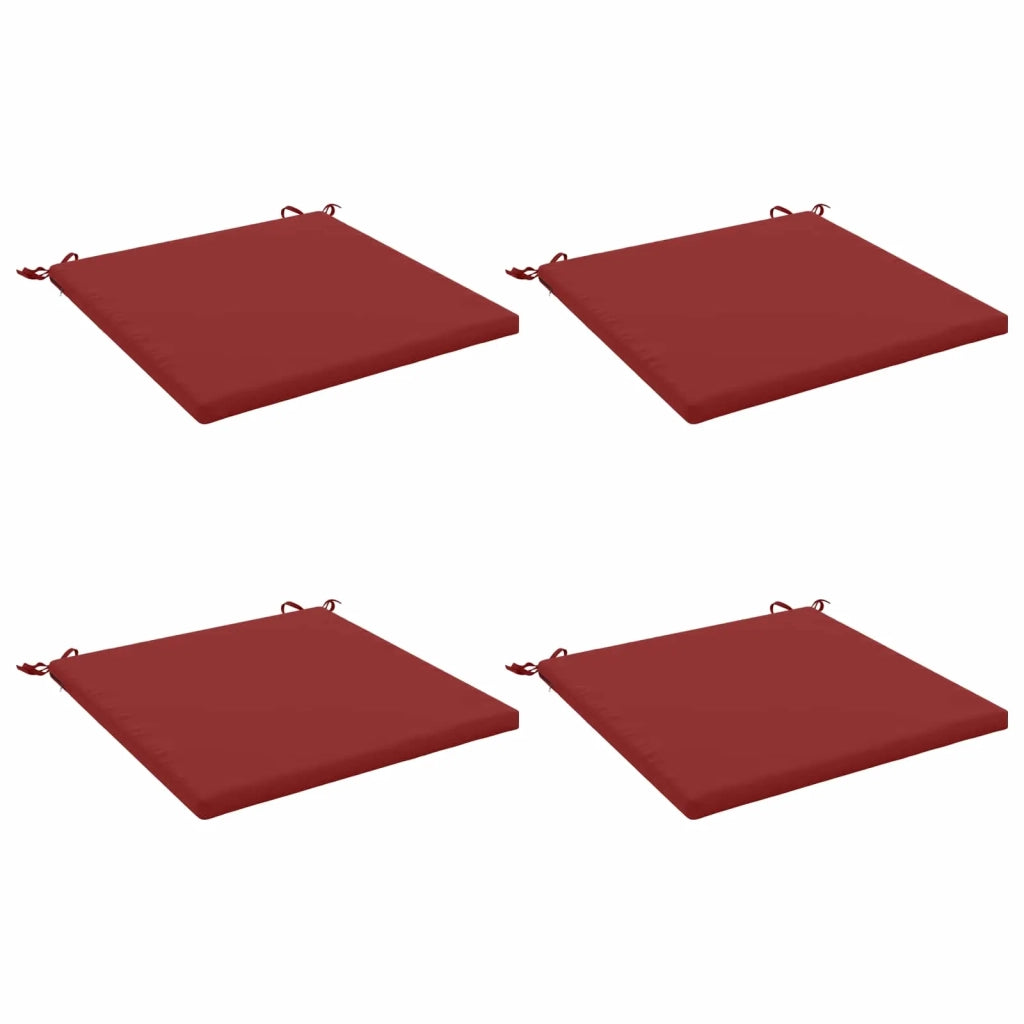 Cuscini per Sedia in 4 Pezzi SOEST 4 pz 100% Poliestere 944816
