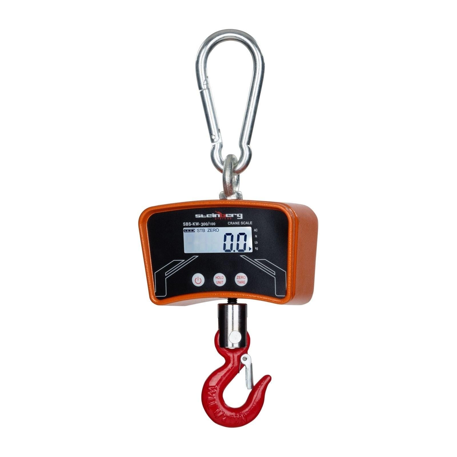 Gancio per pesatura industriale professionale 300kg/100g 3414116