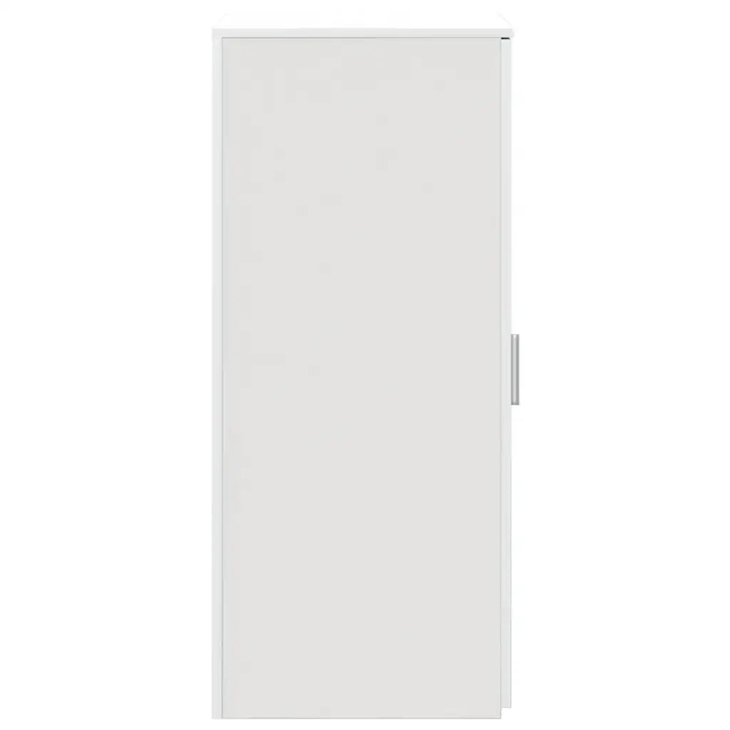 Mobile Portaoggetti Bianco 50x45x103,5 cm in Legno Multistrato 859042