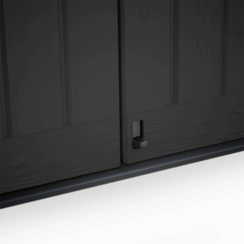Cassa multifunzionale 1200L - Nero e grigio