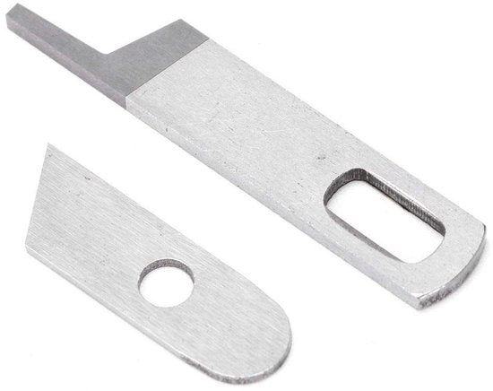 Set di taglieri di alta qualità in acciaio - Overlocker - Sergente - Corrosione resistente - Facile da installare - Set di taglieri per macchina da cucire