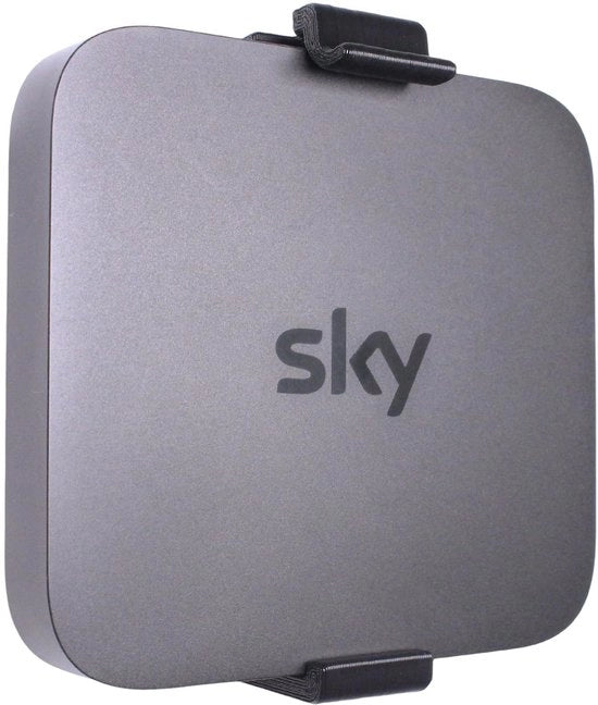 Supporto per Sky Stream Box con viti e accessori di fissaggio
