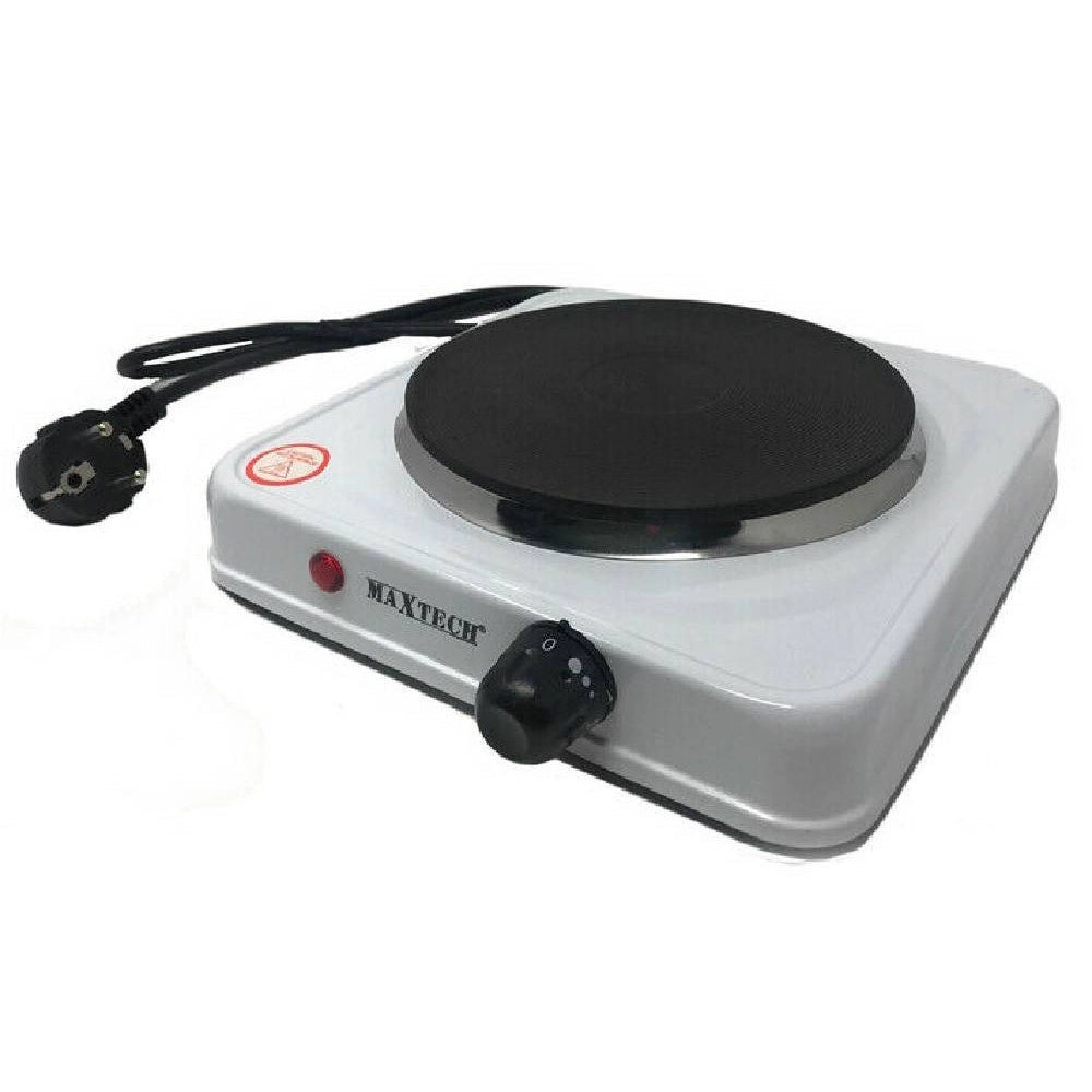 Trade Shop - Fornello Elettronico 1000 W Temperatura Regolabile Piastra 15 Cm Maxtech H-002l -