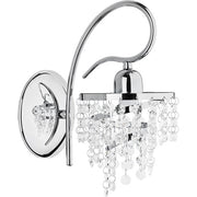 Applique glamour DIANA cristalli cromo 1xE14 10W Alfa