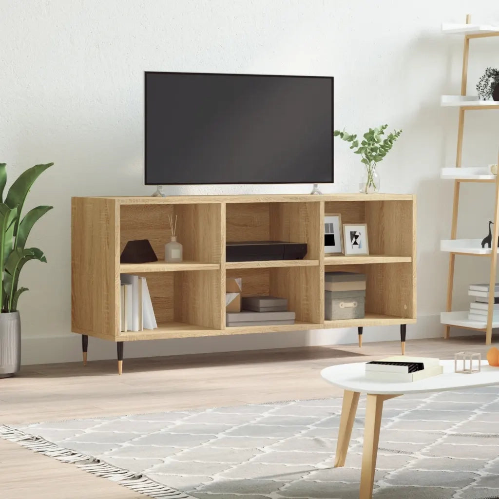 Mobile TV | Armadietto TV | Mobile Porta TV Rovere Sonoma 103,5x30x50 cm Legno Multistrato