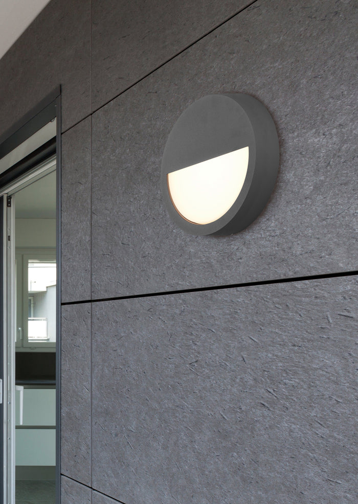 Applique da Esterno a Led in Alluminio Antracite