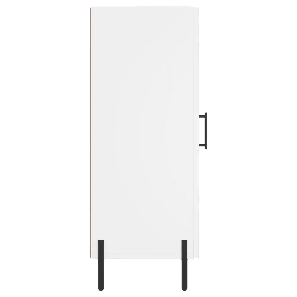 Credenza Bianca 34,5x34x90 cm in Legno Multistrato 828548
