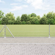 Recinto in Rete Saldata con 13 Pali Flangiati 0.6x100 m in Acciaio Galvanizzato