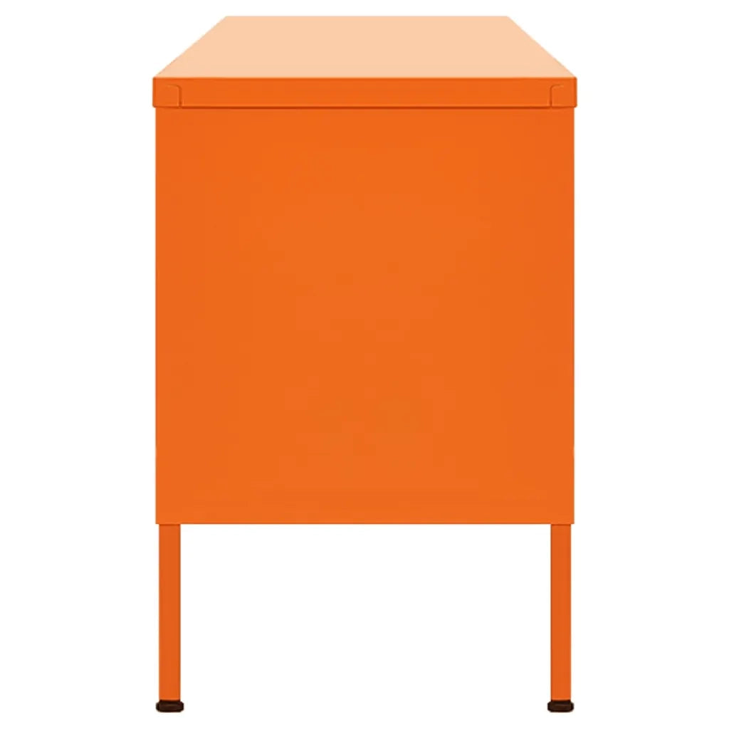 Mobile TV Arancione 105x35x50 cm in Acciaio cod mxl 9916