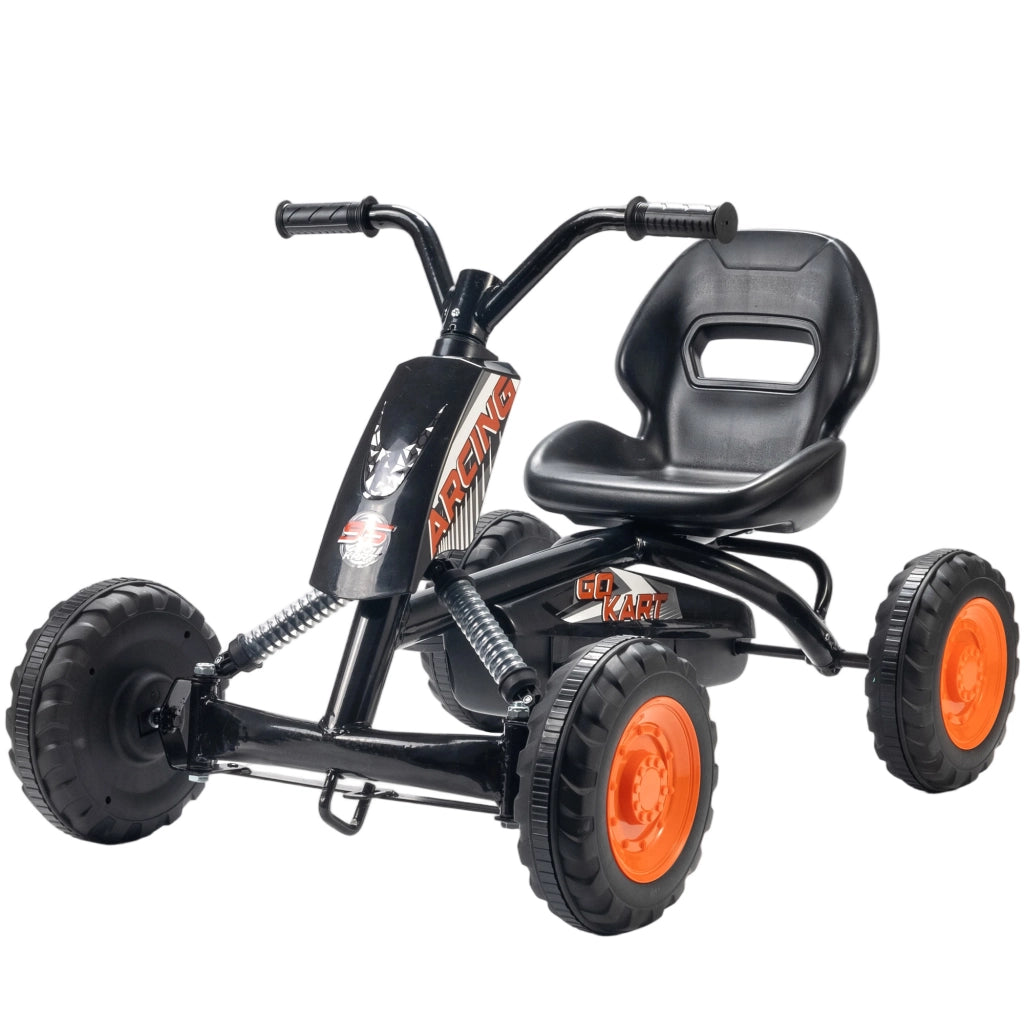 Kart a pedali per bambini ¨C zephmum ¨C nero 84x54x56 cm