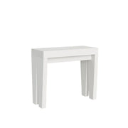 Consolle allungabile 90x40/300 cm Spimbo bianco frassino