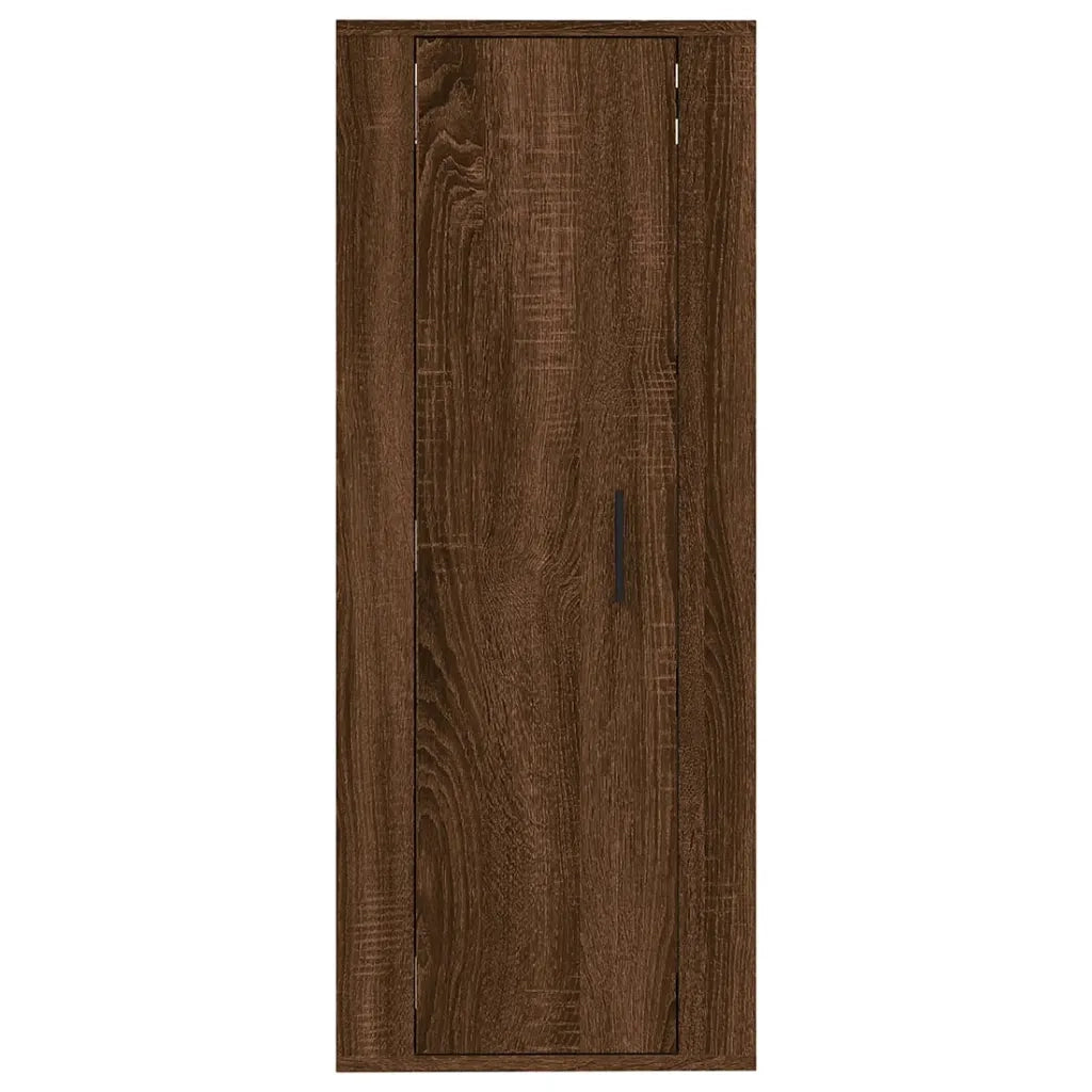 Mobile Porta TV a Parete Rovere Marrone 40x34,5x100 cm 816687